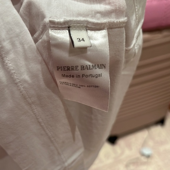 Balmain sleeveless tee. Worn once perfect condition - Picture 5 of 5